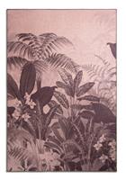 Habitat Floral Print Velvet Flat Rug Blush Pink - 160X230cm
