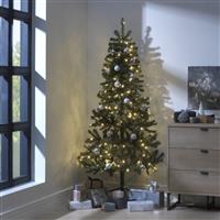 Habitat 6ft Pre lit Half Christmas Tree