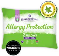 Slumberdown Allergy Protection Medium Firm Pillow - 2 Pack