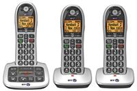 BT Big Button 4600 Telephone with Answer Machine - Triple