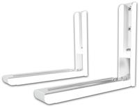 Universal Microwave Wall Bracket - White