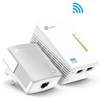 TP-LINK 300M Wi-Fi Extender Booster & 600MBPS Powerline Kit