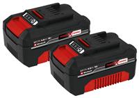 Einhell Power X-Change 18V 4.0Ah Battery - Pack of 2