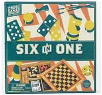 Professor Puzzle Six In One Classic Games Set