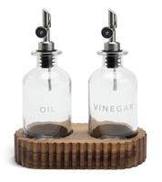 Habitat Set of 2 Oil Pourers With Stand