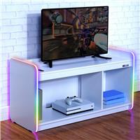 X Rocker Electra Media TV Unit with App Control LED - White