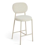 Habitat Orson Boucle Counter Bar Stool - White