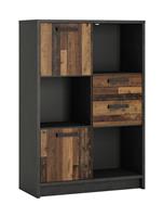 Nubi Deep Bookcase - Wood