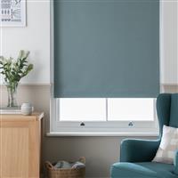 Habitat Herringbone Blackout Roller Blind - Teal