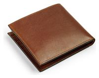 Ted Baker Prug Embossed Tan Leather Wallet