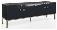 Frank Olsen Lyra 4 Door TV Unit - Midnight Indigo