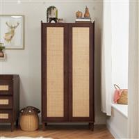 Tutti Bambini Japandi 2 door Wardrobe - Walnut