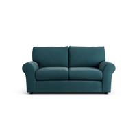 Habitat Molton Fabric 2 Seater Sofa - Teal