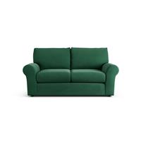 Habitat Molton Fabric 2 Seater Sofa - Green