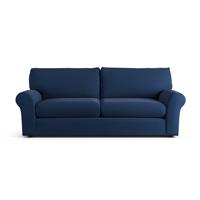 Habitat Molton Fabric 4 Seater Sofa - Navy