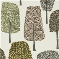 Scion Cedar Forest Multicoloured Wallpaper