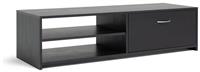 Argos Home Squares 1 Drawer TV Unit - Black