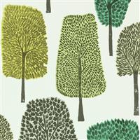 Scion Cedar Forest Green Wallpaper