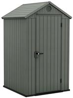 Keter Darwin Plastic Green Apex Shed - 4 x 4ft