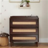 Tutti Japandi Mini 3 Piece Nursery Furniture Set - Walnut