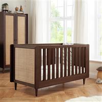 Tutti Bambini Japandi Cot Bed - Walnut