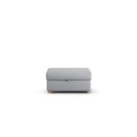 Habitat Holmfirth Fabric Footstool - Grey