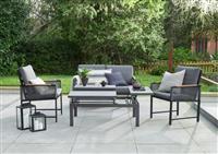 Norfolk Leisure Bellmount 4 Seater Aluminium Garden Sofa Set