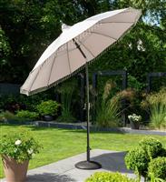 Norfolk Leisure Carrousel 2.5m Tilting Garden Parasol - Grey