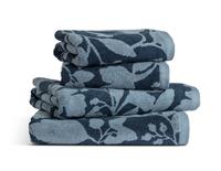 Habitat Foliage 4 Piece Towel Bale - Navy