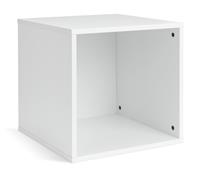 Habitat Rubrics Modular Single Square Shelf Unit - White