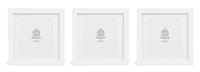 "Habitat 3 Pack White Wooden Picture Frames - 4x4"""