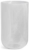 Habitat Alabaster Glass Vase - Clear