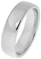Revere Sterling Silver Heavyweight Wedding Ring - Q