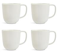 Habitat x Scion Set of 4 Stoneware Mugs - White