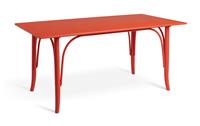 Habitat 60 Larsa 6 Seater Solid Birch Dining Table - Red