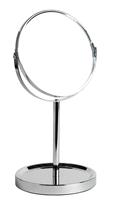 Argos Home Functional Round Pedestal Mirror with Tray-Chrome