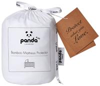 Panda Kids Bamboo Waterproof Mattress Protector- Cot