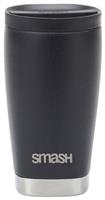 Smash Black Stainless Steel Travel Coffee Cup - 350ml