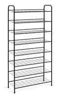 Argos Home Jorn 8 Shelf Shoe Storage Rack - Black