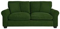 Argos Home Taylor Fabric 3 seater Sofa - Green