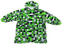 Minecraft Fleece Hooded Blanket - Medium