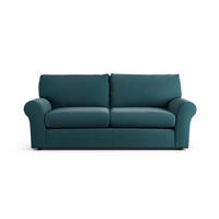 Habitat Molton Fabric 3 Seater Sofa - Teal