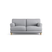 Habitat Askem Fabric 2 Seater Sofa - Grey - Ash Leg