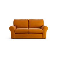 Habitat Molton Fabric 2 Seater Sofa - Orange
