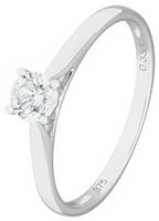 Revere 9ct White Gold 0.33ct Diamond Engagement Ring - T