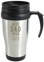 Personalised Message Stainless Steel Travel Mug - 400ml