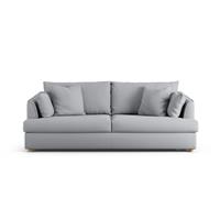 Habitat Holmfirth Fabric 3 Seater Sofa - Grey
