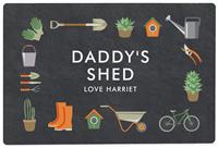 Personalised Message Gardening Metal Sign