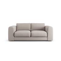 Habitat Ayr Fabric 3 Seater Sofa - Stone