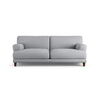 Habitat Askem Fabric 3 Seater Sofa - Grey - Dark Leg